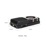 Original HGLRC 1.2G 4.5W VTX 8CH 25mW 800mW 4.5W Power Video Long Range RC Drone Transmission Accessory